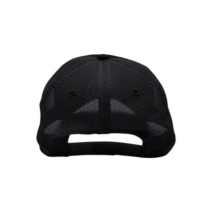 Plain Recycled Crosshatch Cotton Mesh Trucker Baseball Caps