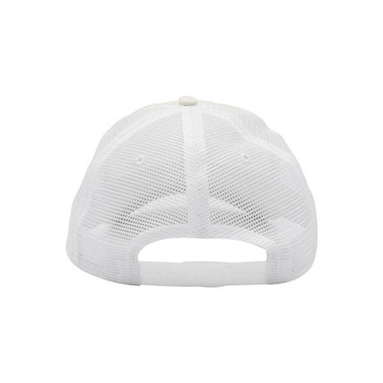 Plain Recycled Crosshatch Cotton Mesh Trucker Baseball Caps