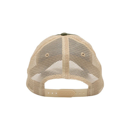Plain Recycled Crosshatch Cotton Mesh Trucker Baseball Caps