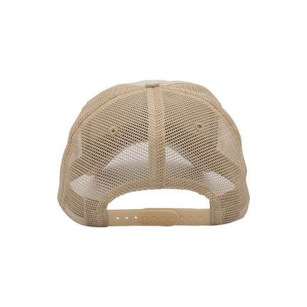 Plain Recycled Crosshatch Cotton Mesh Trucker Baseball Caps