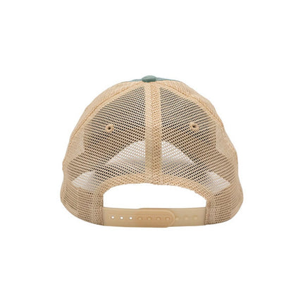 Plain Recycled Crosshatch Cotton Mesh Trucker Baseball Caps