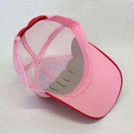 Two Tone Cotton Twill Mesh Adjustable Trucker Baseball Cap