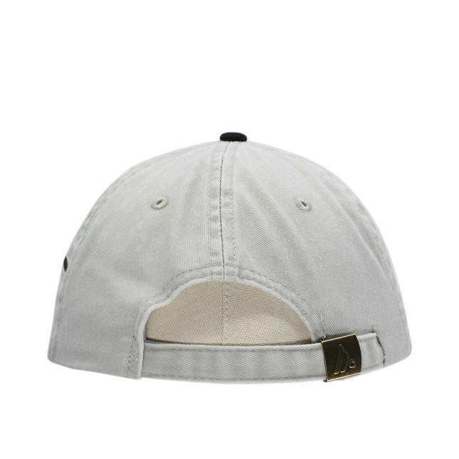 Zipper Pocket Washed Cotton Sandwich Adjustable Baseball Cap