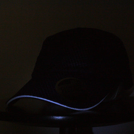 Athletic Cyclist Style High Visibility Reflective Quick Dry Mesh Baseball Cap