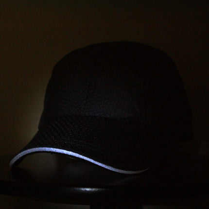 Athletic Cyclist Style High Visibility Reflective Quick Dry Mesh Baseball Cap
