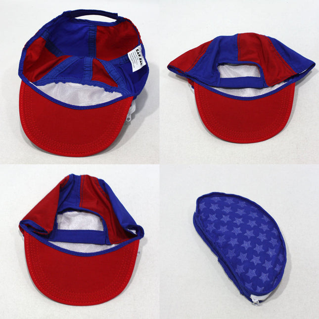 Cap Sac Adjustable Cap with Pocket USA America