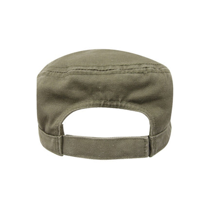 Enzyme Washed Camouflage Adjustable Military Army Cadet Cap