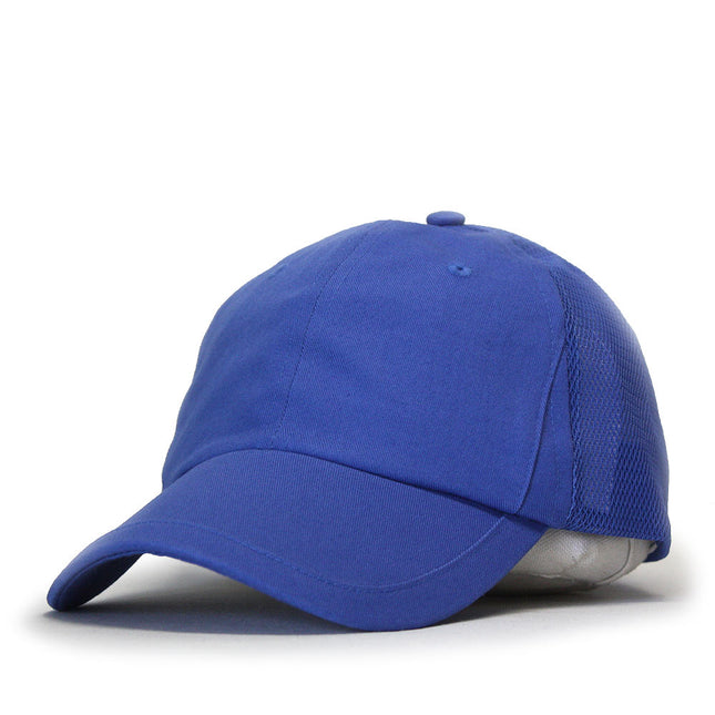 Trimmed Visor Cotton Soft Mesh Adjustable Dad Hat Baseball Cap