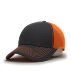 Charcoal Gray/Neon Orange