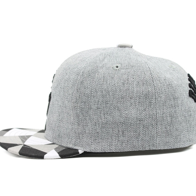 Kids Dragon Origami Sculpture Boys Girls Flat Bill Snapback Baseball Cap