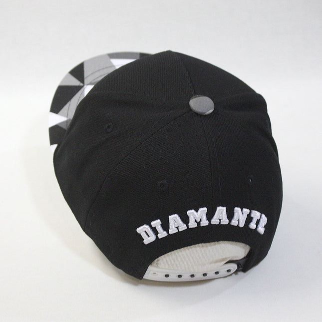 Kids Bulldog Origami Sculpture Boys Girls Flat Bill Snapback Baseball Cap
