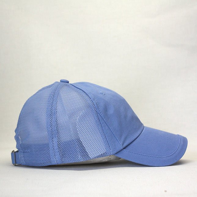 Trimmed Visor Cotton Soft Mesh Adjustable Dad Hat Baseball Cap